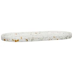 Plateau écru 25.5x13cm - Terrazzo