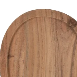 Plateau cœur en acacia naturel 30x30cm - Dalbert