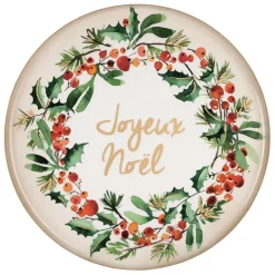 Plateau en fer - Noel