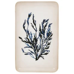 Plateau en fer bleu marine 15x25.5cm - Estran