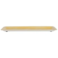 Plateau en fer jaune 30x15cm - Allegra