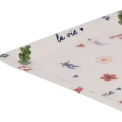 Plateau en fer multicolore 30x20cm - Bellagio