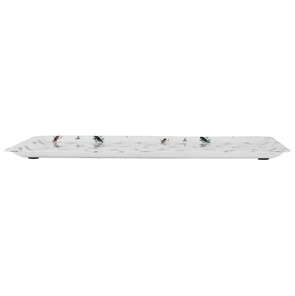 Plateau en fer multicolore 40x30cm - Palma