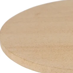 Plateau en marbre et manguier beige 30x30xh10cm - Organic