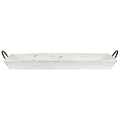 Plateau en sapin blanchi 65x34cm - Trappeur