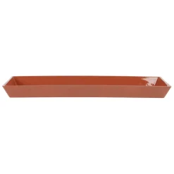 Plateau rouge et jaune 26x11cm - Bistrot Des Amis