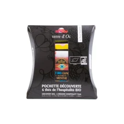 Pochette decouverte 6 thés hospitalite - bio