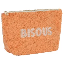 Pochette en bouclette marron - Funny