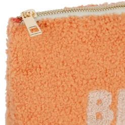 Pochette en bouclette marron - Funny