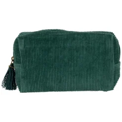 Pochette en coton et polyester emeraude - Manarola