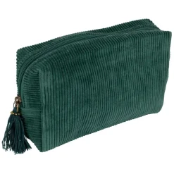 Pochette en coton et polyester emeraude - Manarola