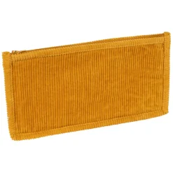Pochette en velours côtelé moutarde - Flaura
