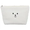 Pochette ourson en tissu blanc - Songes