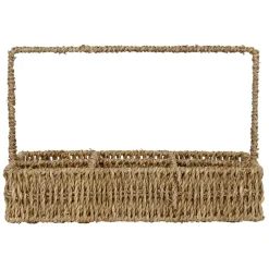 Porte 6 gobelets borneo en jonc de mer naturel - borneo