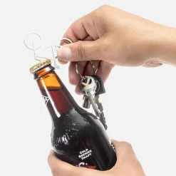 Porte cle decapsuleur velo