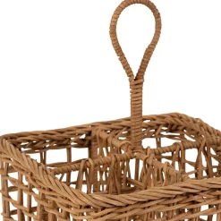 Porte couvert en rotin naturel - fantine