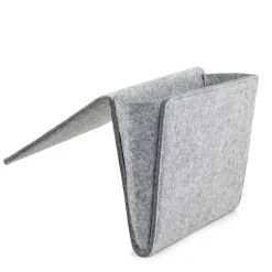 Porte revues en feutre gris