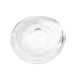 Porte savon droplet en acrylique transparent 14x10x2cm