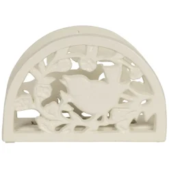 Porte serviettes en fonte blanc cassé - Fauvette