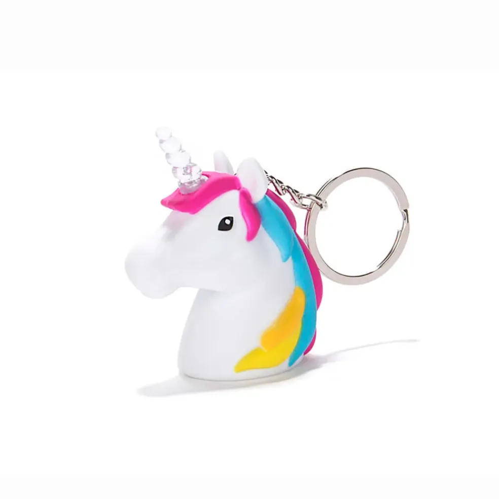 Porte-cles led licorne