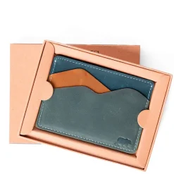Portefeuille brooks en cuir fjord