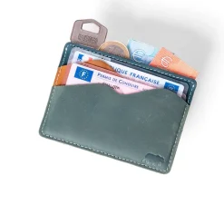 Portefeuille brooks en cuir fjord