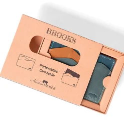 Portefeuille brooks en cuir fjord