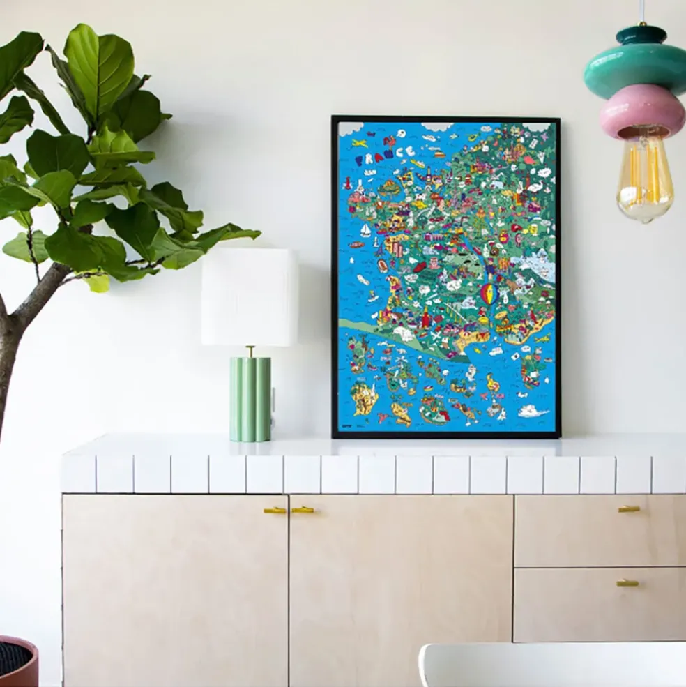 Poster & stickers - france
