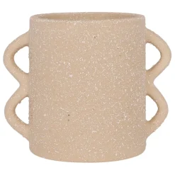 Pot en gres nude h8.5cm - terre boheme