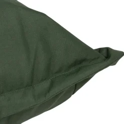 Pouf d'extérieur en tissu vert 95x95cm - Sola