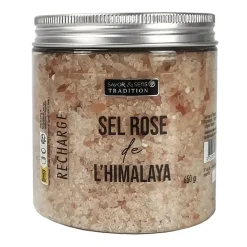 Recharge de sel rose de l'Hymalaya 600g