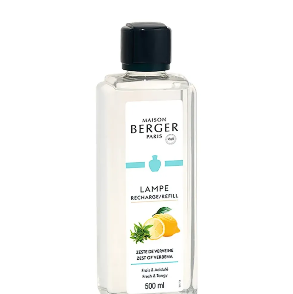 Recharge parfum pour lampe zeste de verveine 500mL