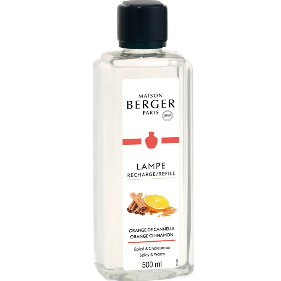 Recharge parfum pour lampe orange de cannelle 500mL