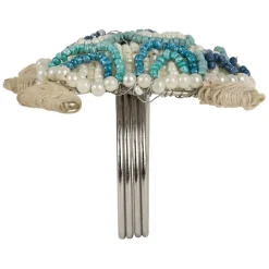 Rond serviette en fer et verre - tortue