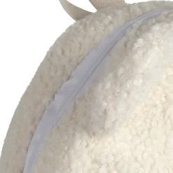 Sac à dos en tissu bouclette écru - Sweetdream
