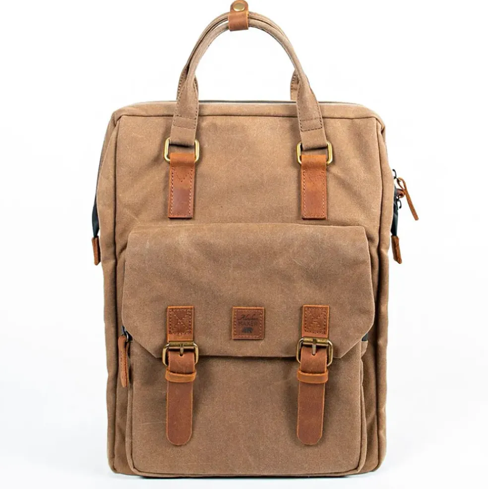 Sac à dos havane 28x14xh39cm -Juneau