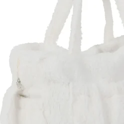 Sac à langer en sherpa blanc - Songes
