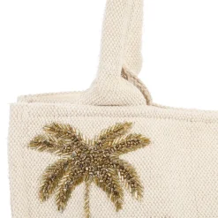 Sac aurore en coton et jute écru - Tropic Etoile