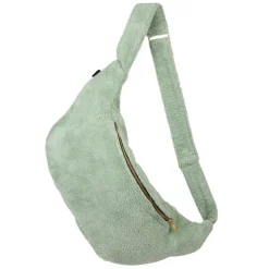 Sac banane en velours celadon - St Tropez