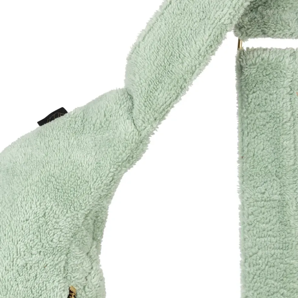 Sac banane en velours celadon - St Tropez