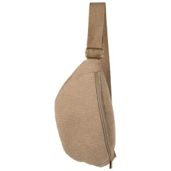 Sac banane en velours côtelé beige - Bananez