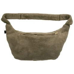 Sac banane en velours kaki - St Tropez