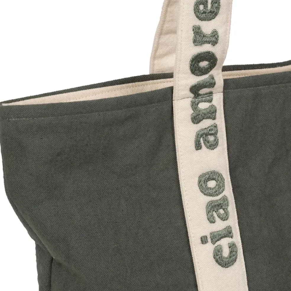 Sac ciao amore en coton émeraude - Vencia