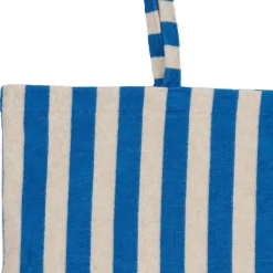 Sac en coton rayé indigo et blanc - Palma