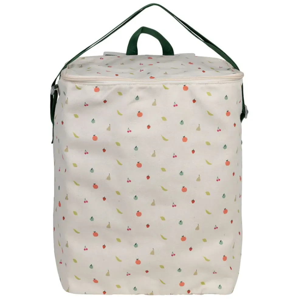 Sac isotherme en coton multicolore - Les fruits