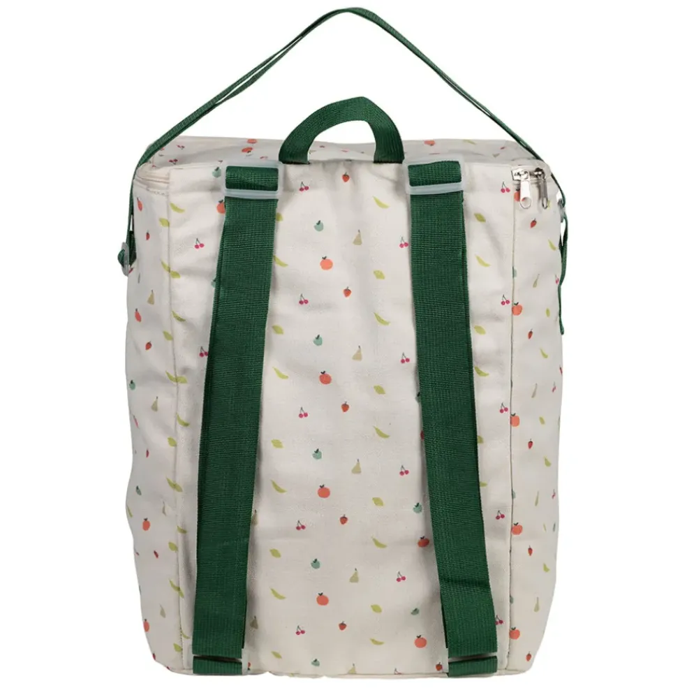 Sac isotherme en coton multicolore - Les fruits