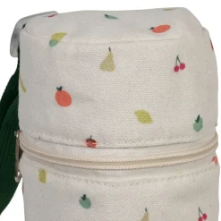 Sac isotherme pour bouteille en coton multicolore h31cm - Les fruits