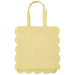 Sac tote bag en coton jaune - Romancero