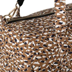 Sac weekend en coton brun - Mocoa