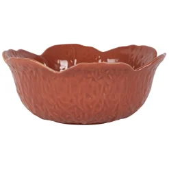 Saladier chou en grès rhubarbe d27cm - Chou